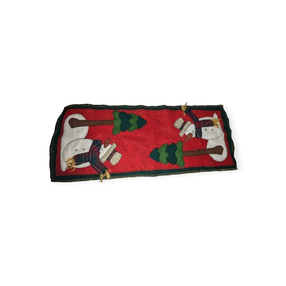 Christmas/Winter Snowman Felt Table Runner 33